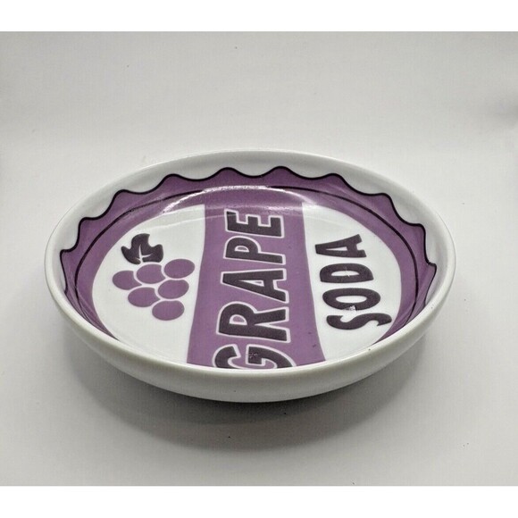 Disney Grape Soda Trinket Dish Used - Picture 3 of 10
